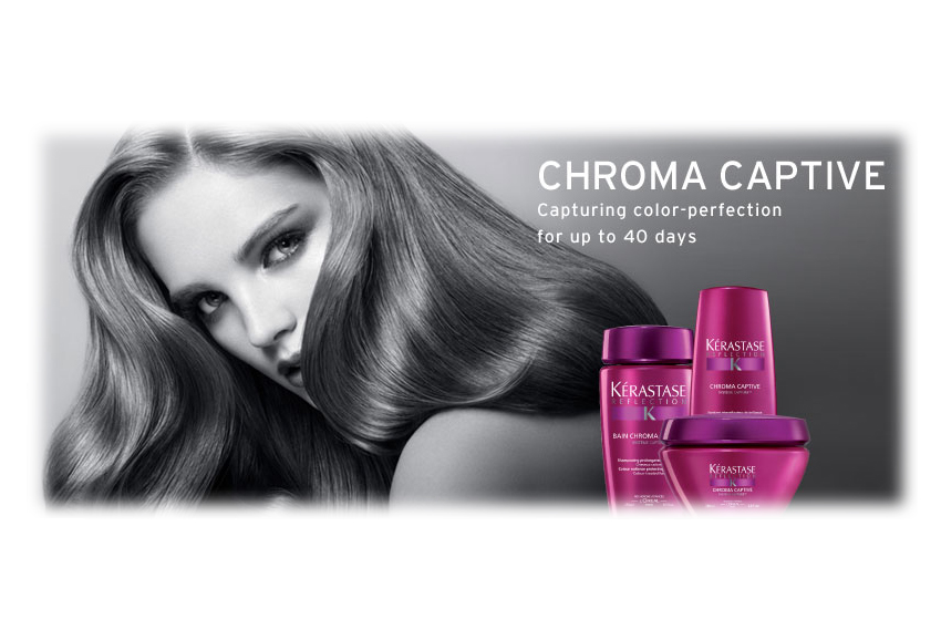 Our stylists can recommend the right Kerastase products for you to keep that great look going at home